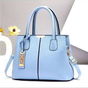 Elegant Blue Handbag -New